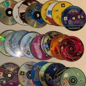 PS1 Playstation 1 PS2 Disc Lot 31 Discs Crash Bandicoot Gran Turismo THPS & More
